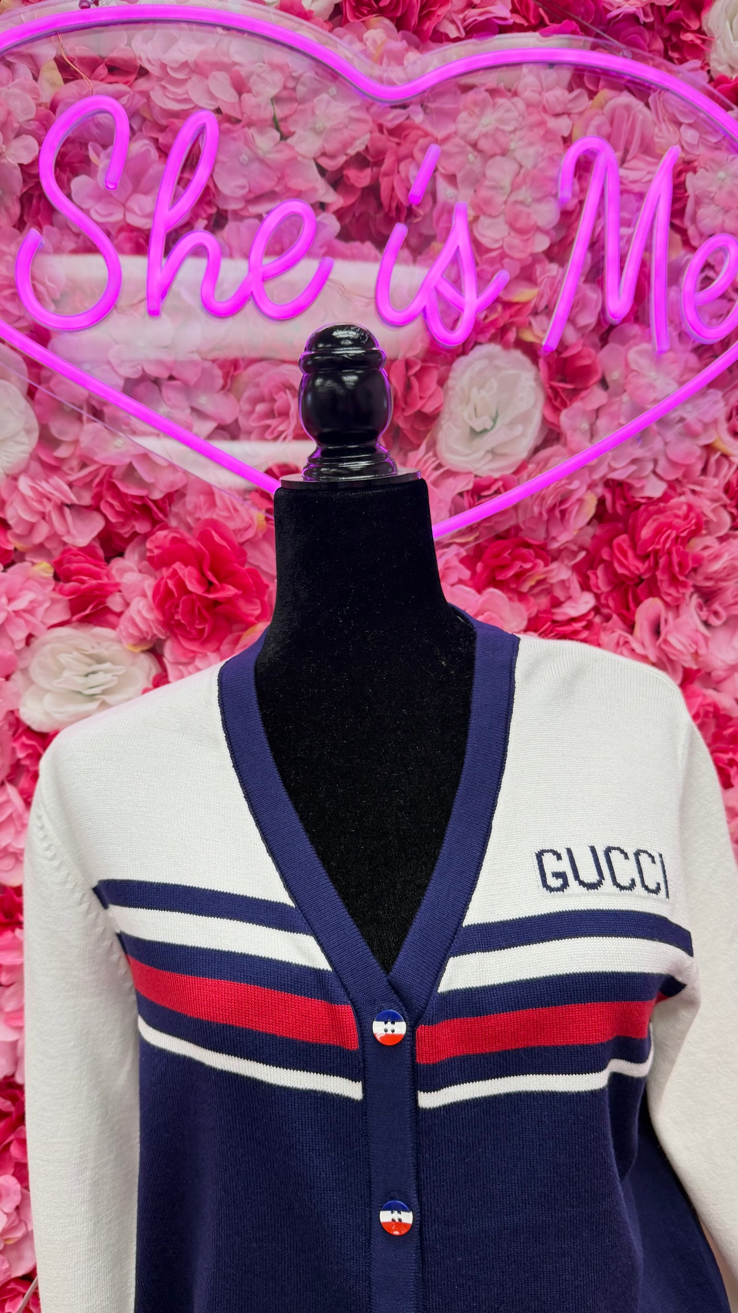 G- Striped Cardigans